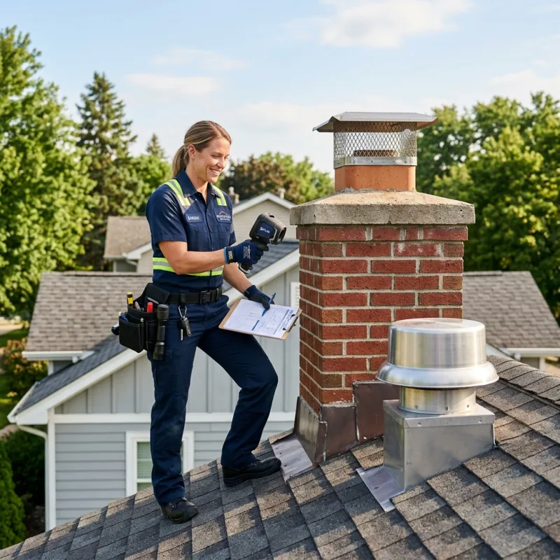Technician removing a deceased bird from an indoor space in Mount Helen
